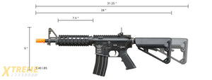 BOLT B4 CQB-R M4 Full Metal Airsoft AEG Rifle (Black)