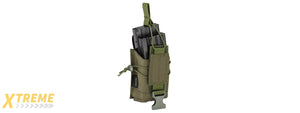 C206G CODE11 M4/5.56 CORDURA DOUBLE MAGAZINE POUCH (OLIVE DRAB)