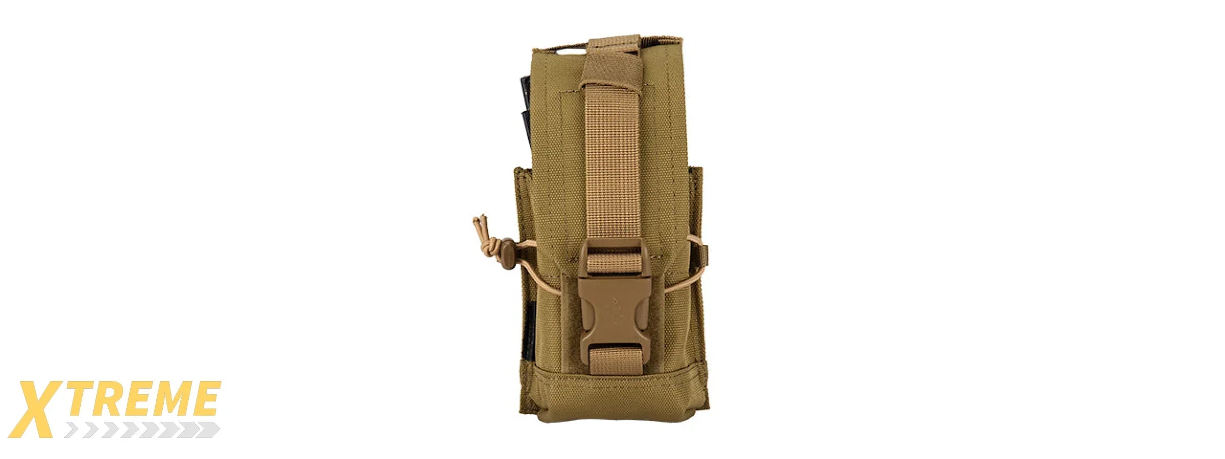 C206K CODE11 M4/5.56 CORDURA DOUBLE MAGAZINE POUCH (COYOTE)
