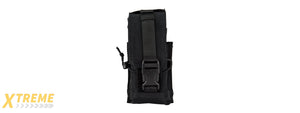 C206B CODE11 M4/5.56 CORDURA DOUBLE MAGAZINE POUCH (BLACK)
