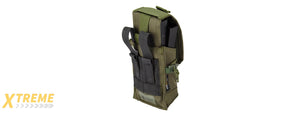 C206G CODE11 M4/5.56 CORDURA DOUBLE MAGAZINE POUCH (OLIVE DRAB)