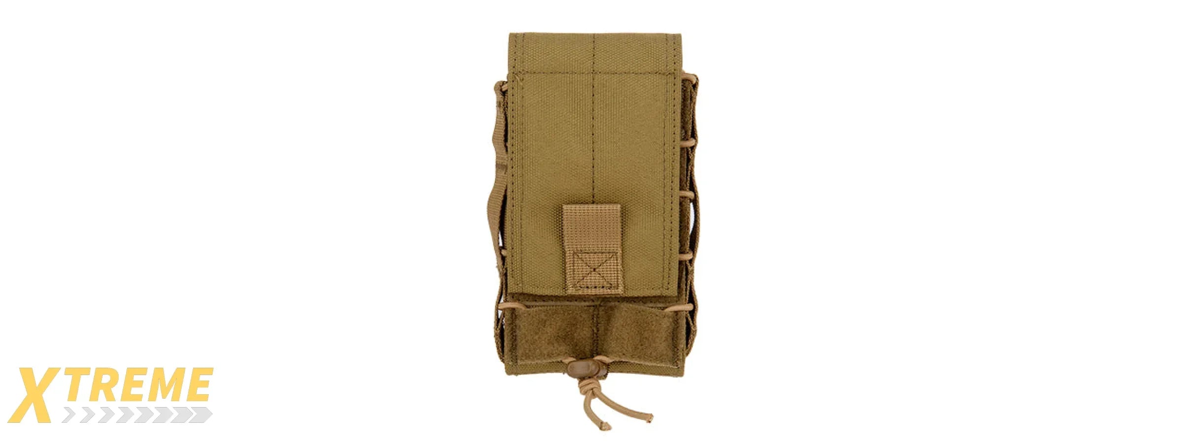 C207K CODE11 TACTICAL PARACORD UNIVERSAL POUCH (COYOTE)
