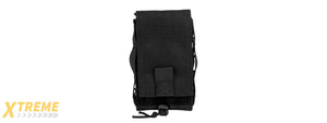 C207B CODE11 TACTICAL PARACORD UNIVERSAL POUCH (BLACK)