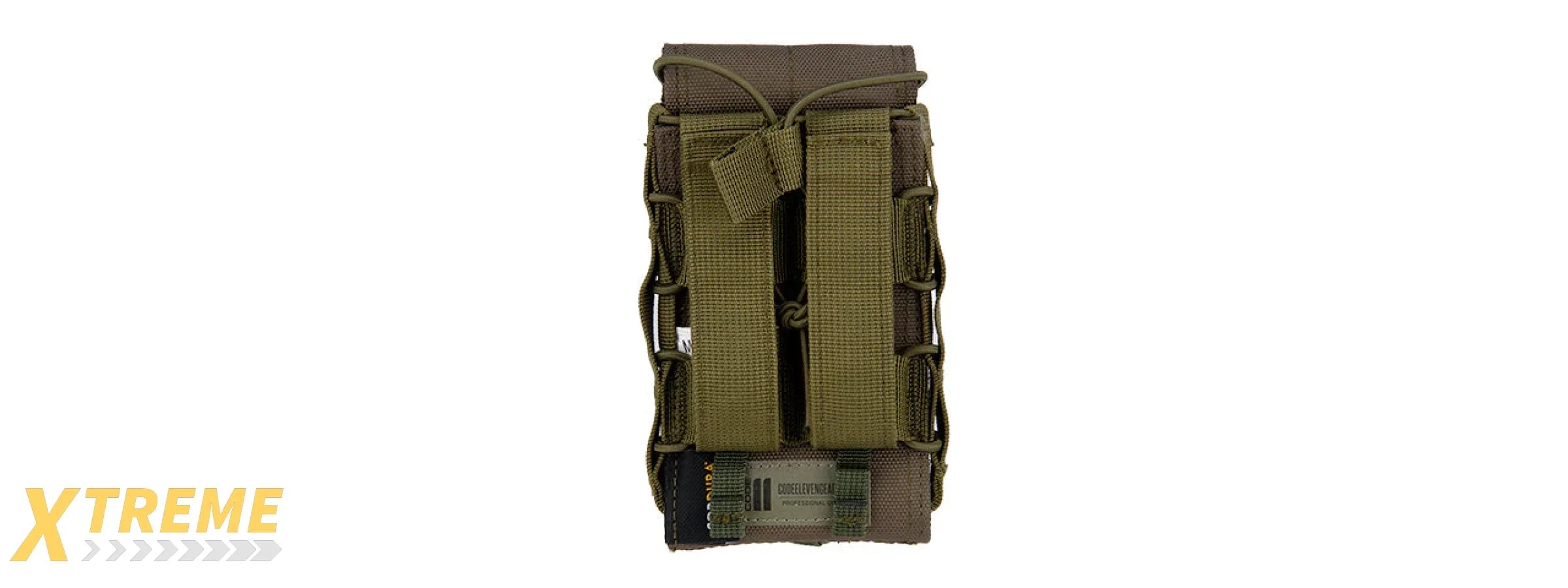 C207G CODE11 TACTICAL PARACORD UNIVERSAL POUCH (OD GREEN)
