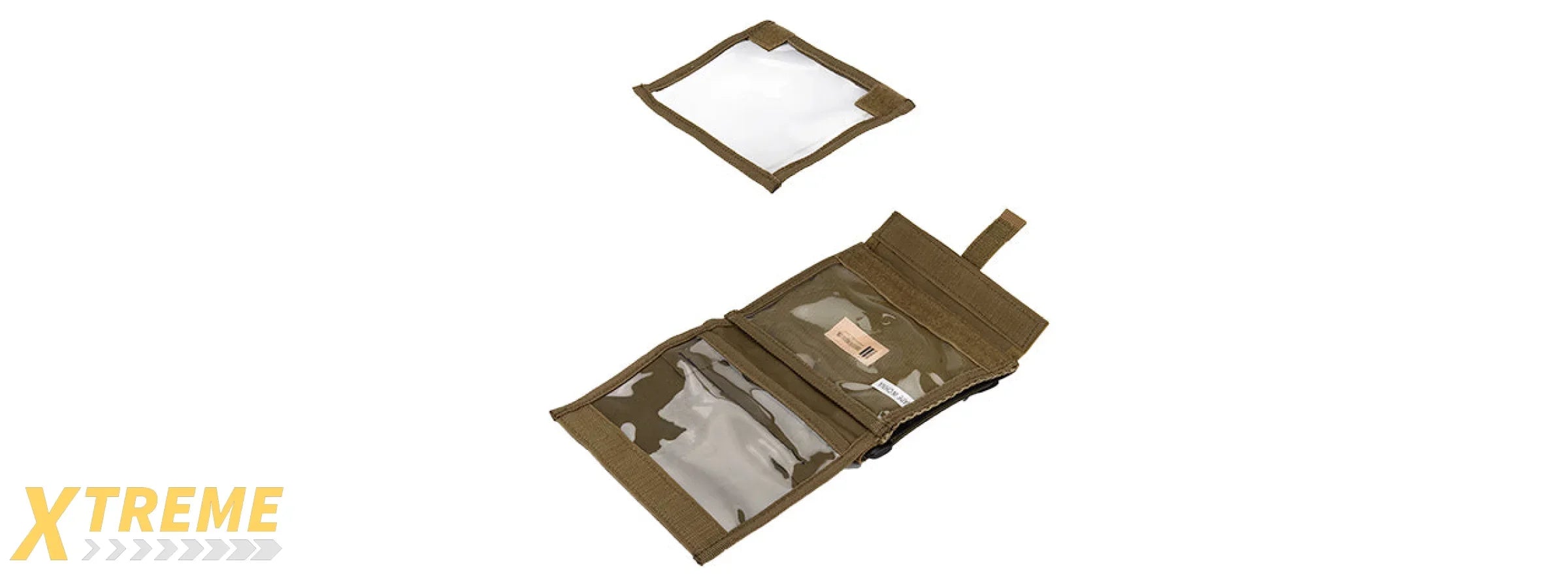 C208K CODE11 ARM BOARD HOOK AND LOOP STORAGE NAVIGATOR (COYOTE)