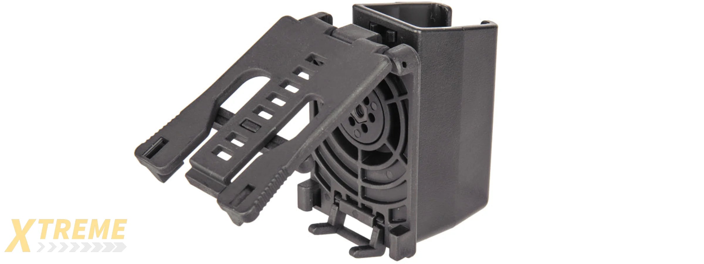 CA-1110 360 DEGREES REVOLVING PISTOL MAGAZINE POUCH (BK)