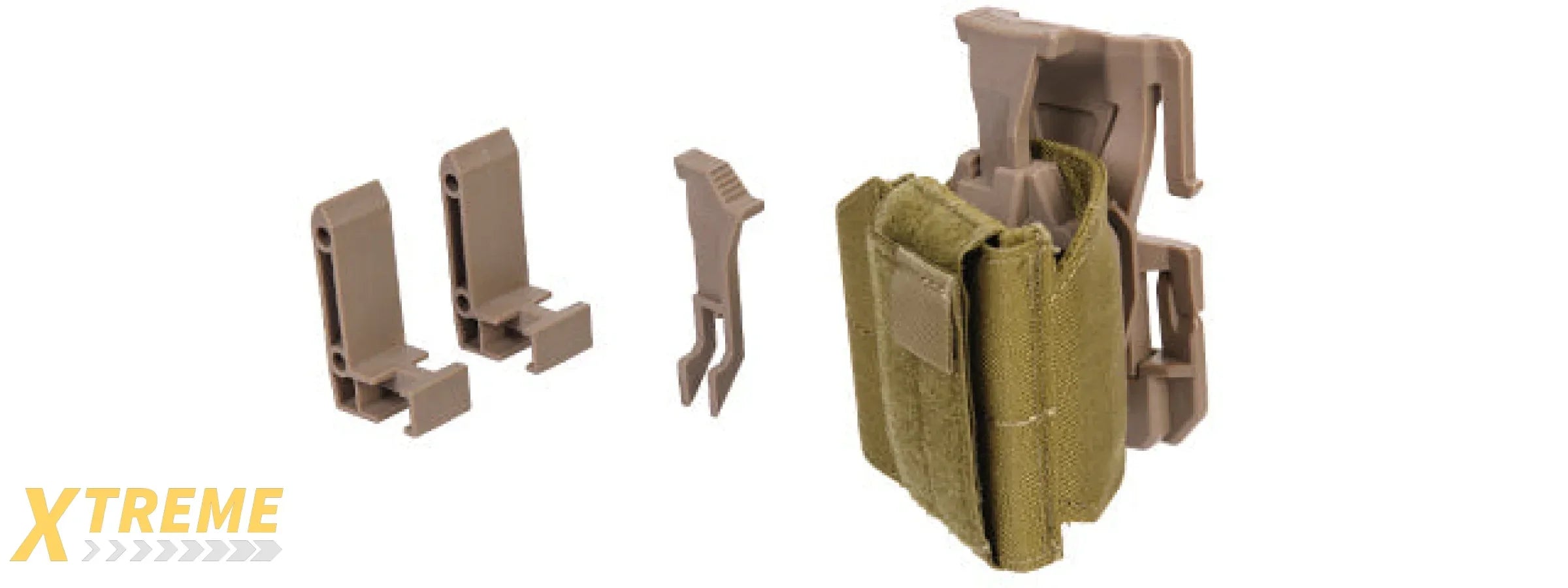CA-1113T UNIVERSAL PISTOL HOLSTER FOR MOLLE (DE)