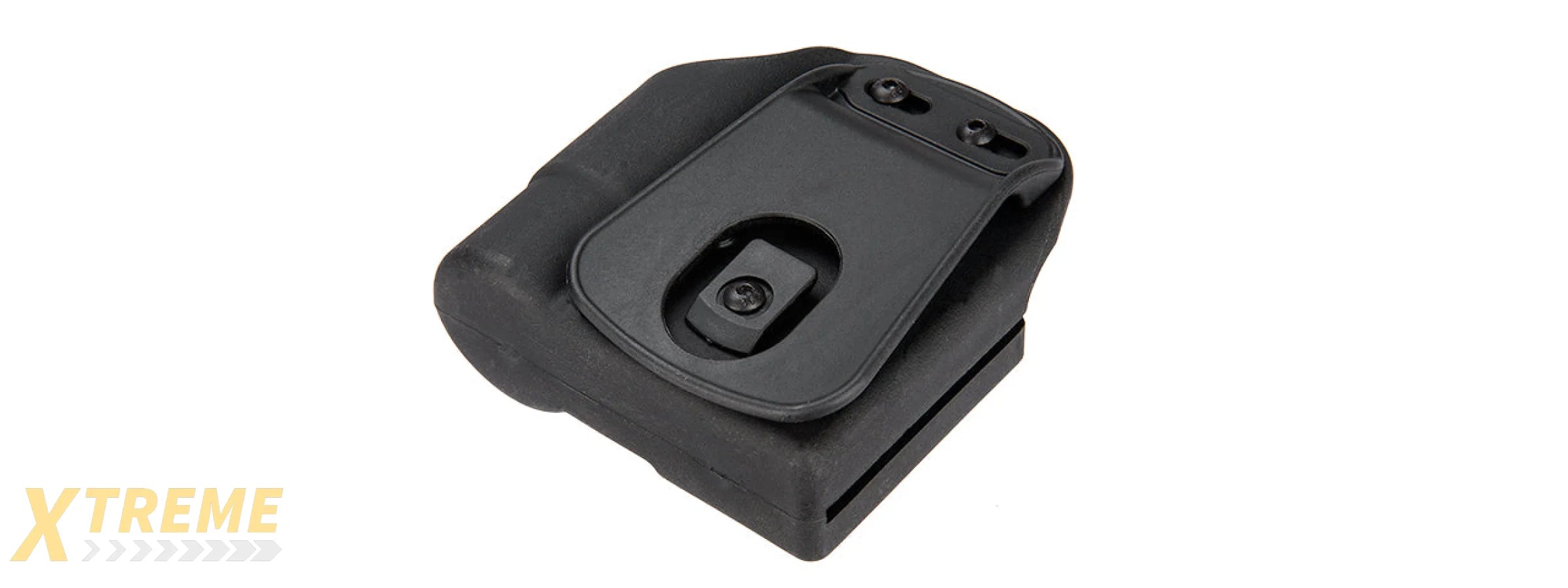 CA-1238B TACTICAL POLYMER PISTOL MAG AND FLASHLIGHT CARRIER (BLACK)