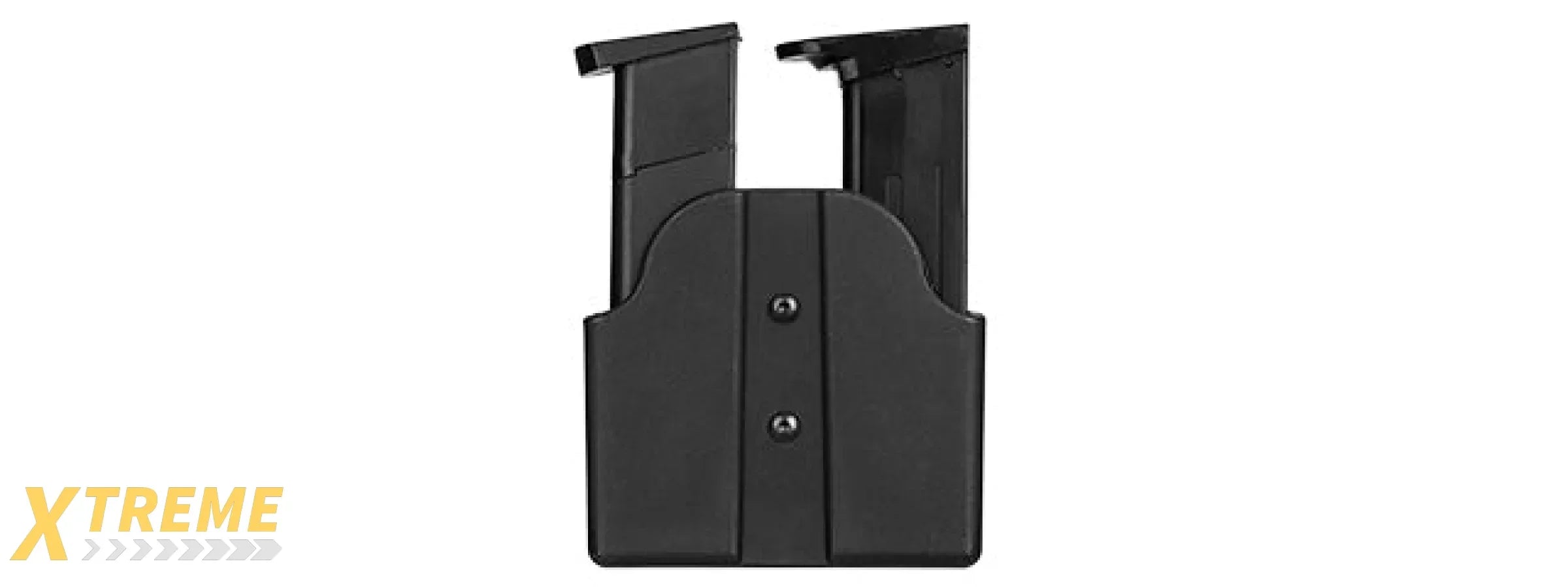 CA-1239B DUAL POLYMER PISTOL MAGAZINE CARRIER (BLACK)