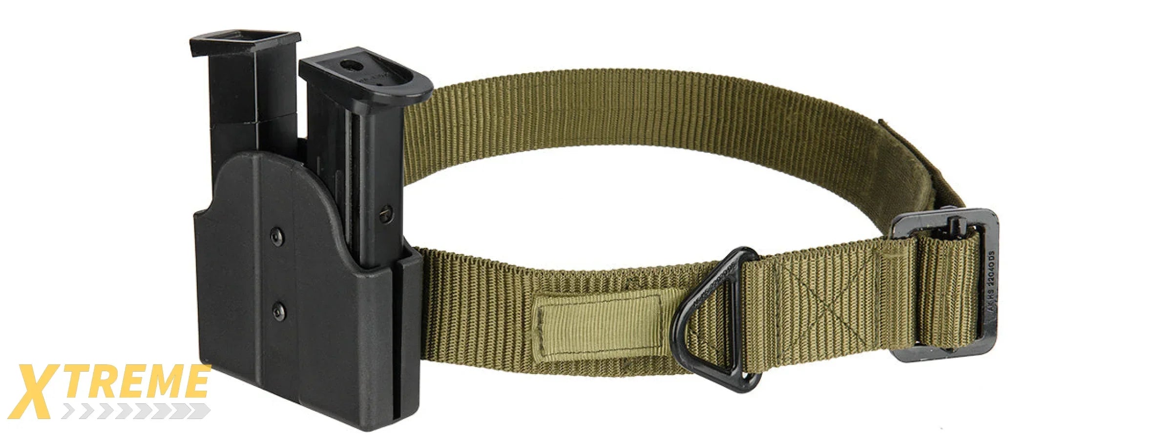 CA-1239B DUAL POLYMER PISTOL MAGAZINE CARRIER (BLACK)