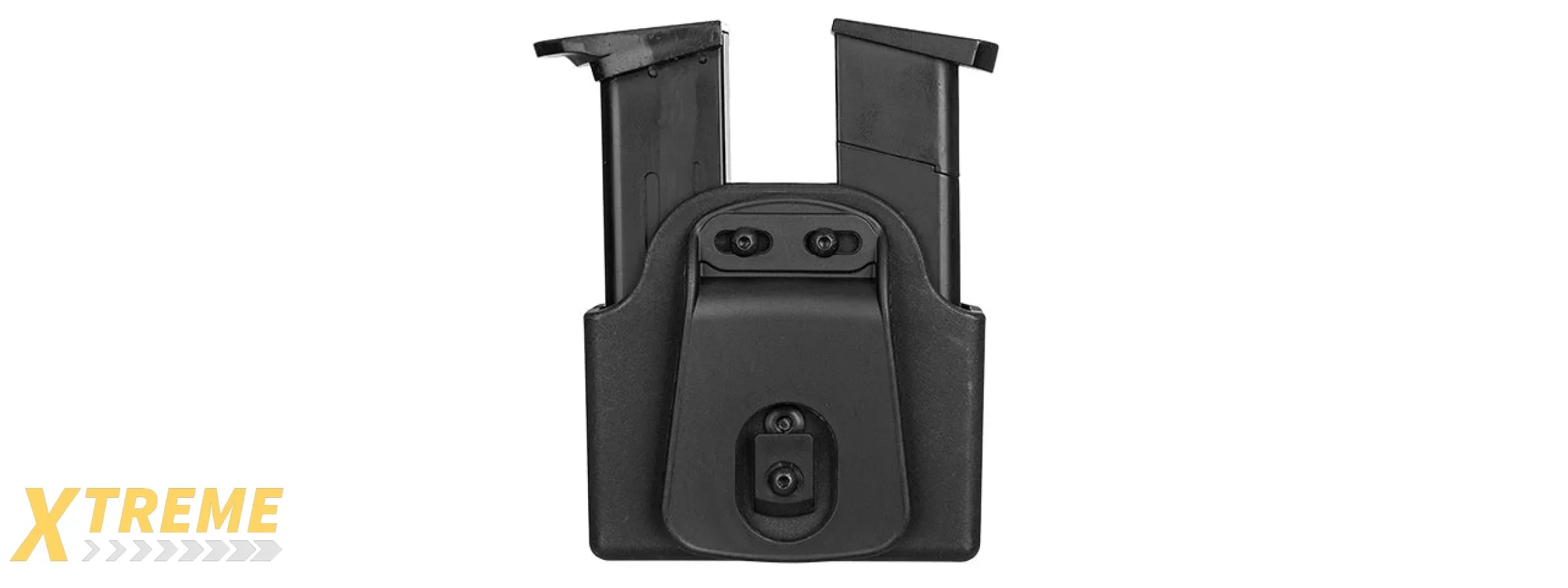 CA-1239B DUAL POLYMER PISTOL MAGAZINE CARRIER (BLACK)