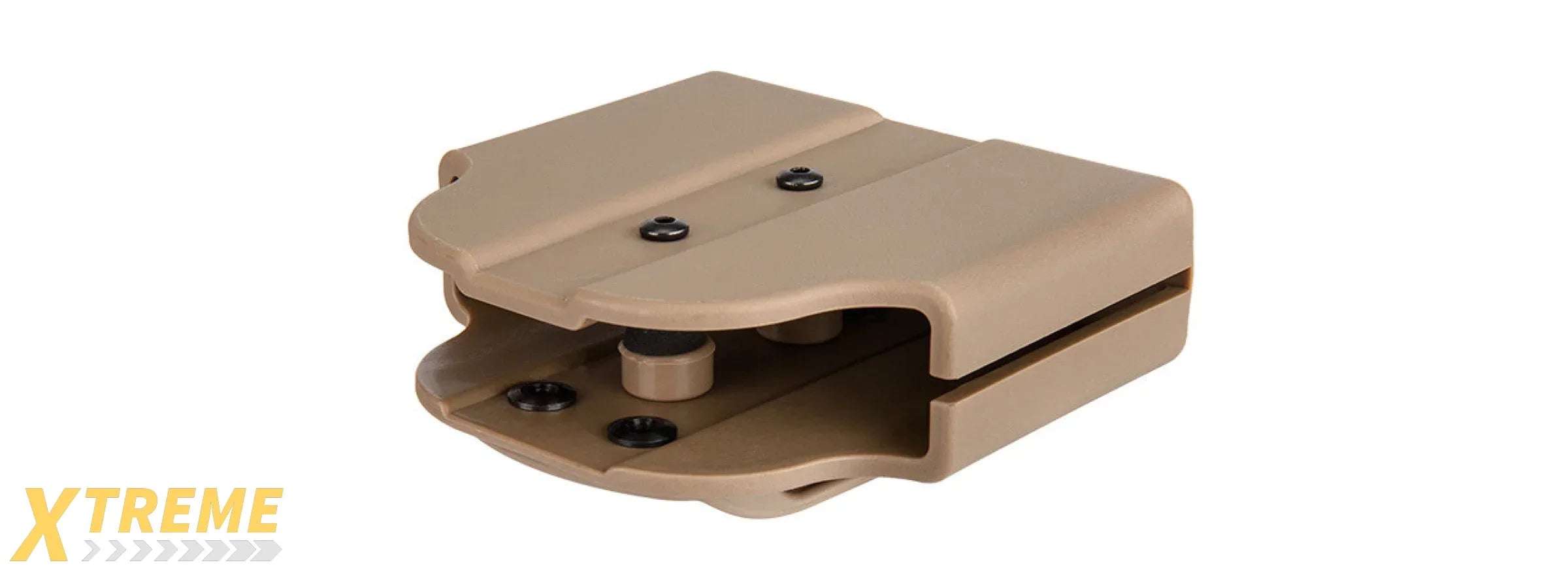 CA-1239T DUAL POLYMER PISTOL MAGAZINE CARRIER (TAN)