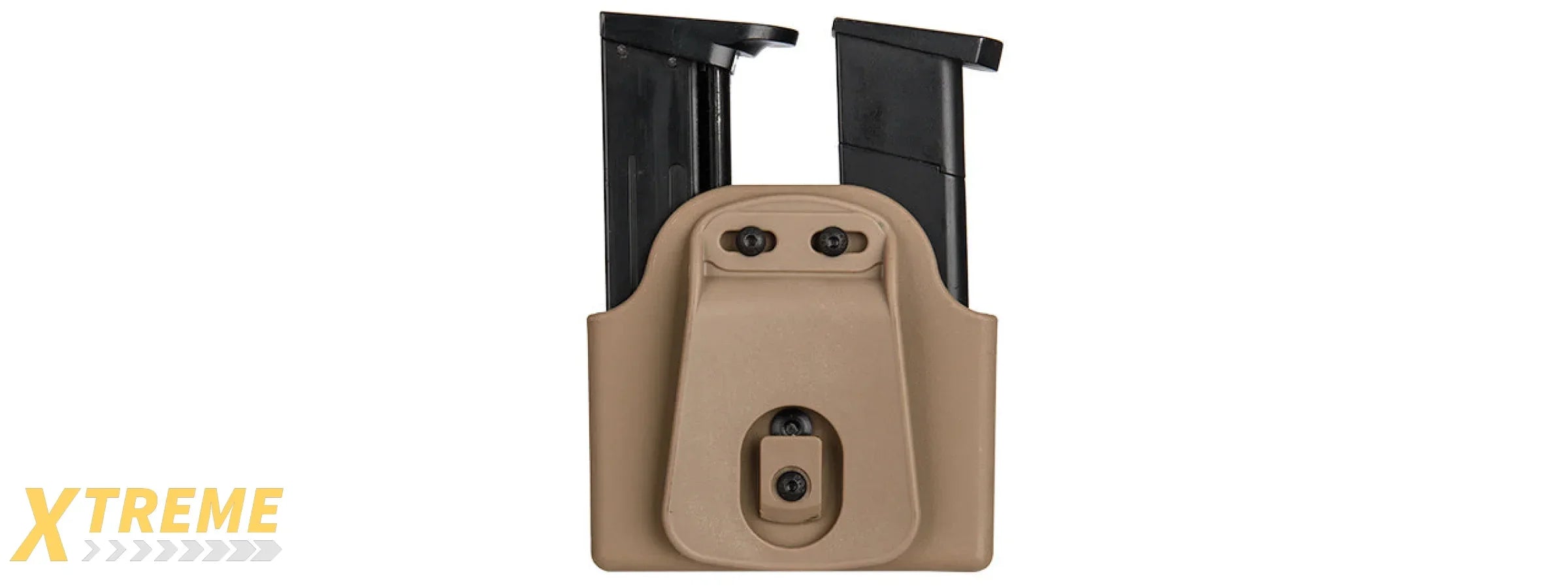 CA-1239T DUAL POLYMER PISTOL MAGAZINE CARRIER (TAN)