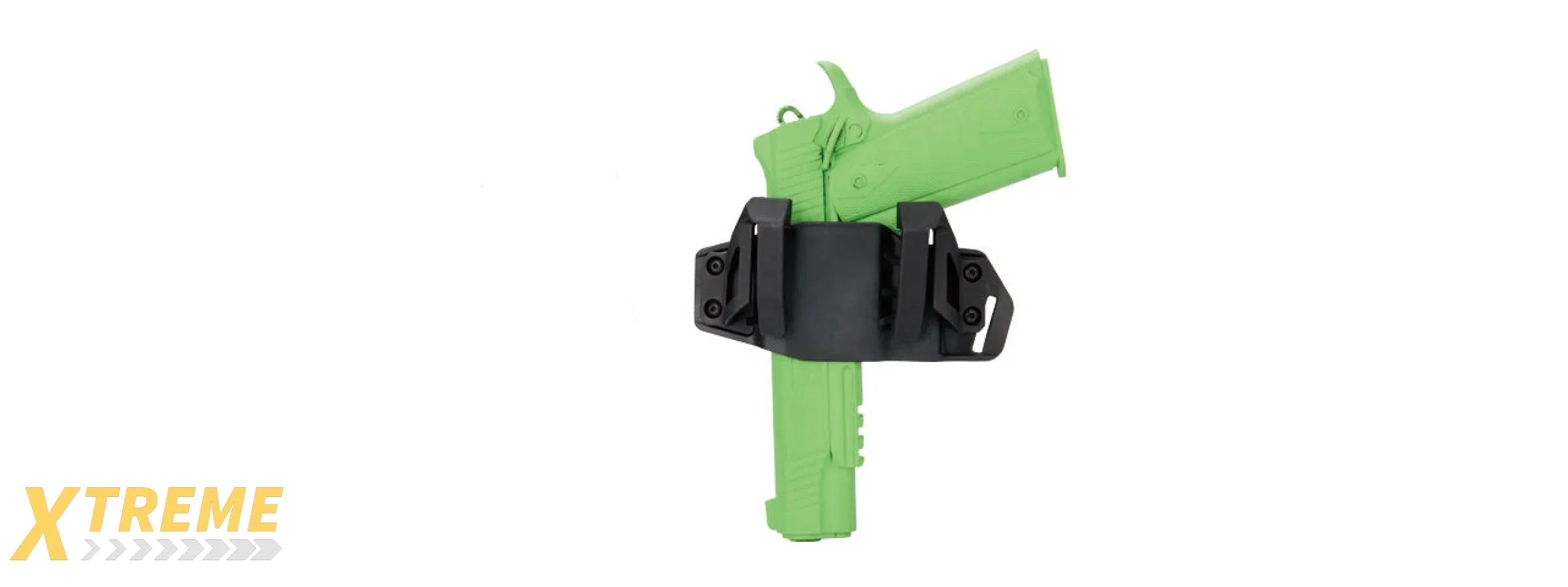 CA-1242B ABS POLYMER TACTICAL PISTOL WRAP BELT HOLSTER (BLACK)