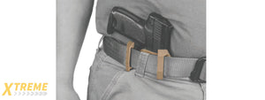 CA-1242T ABS POLYMER TACTICAL PISTOL WRAP BELT HOLSTER (TAN)