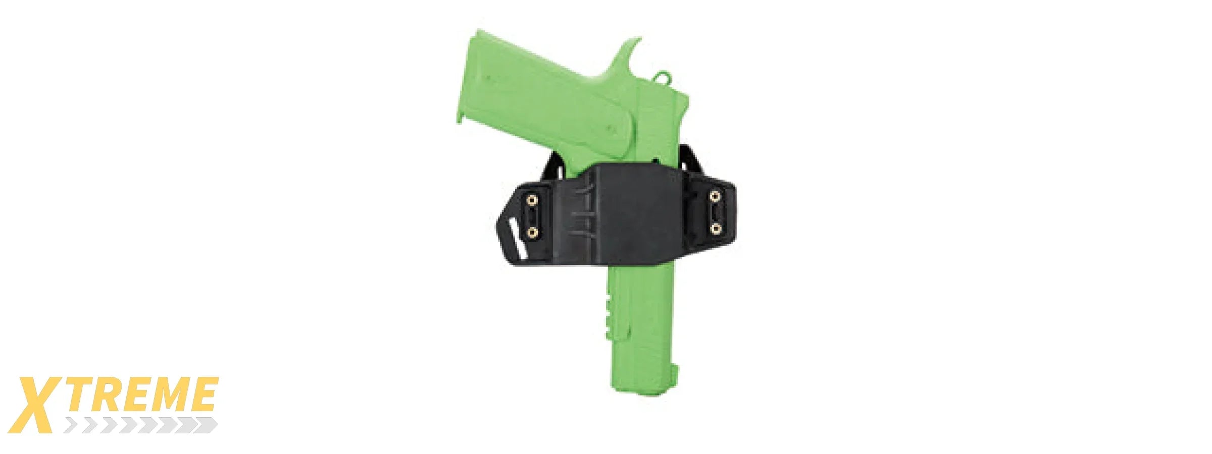 CA-1242B ABS POLYMER TACTICAL PISTOL WRAP BELT HOLSTER (BLACK)