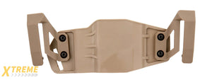 CA-1242T ABS POLYMER TACTICAL PISTOL WRAP BELT HOLSTER (TAN)