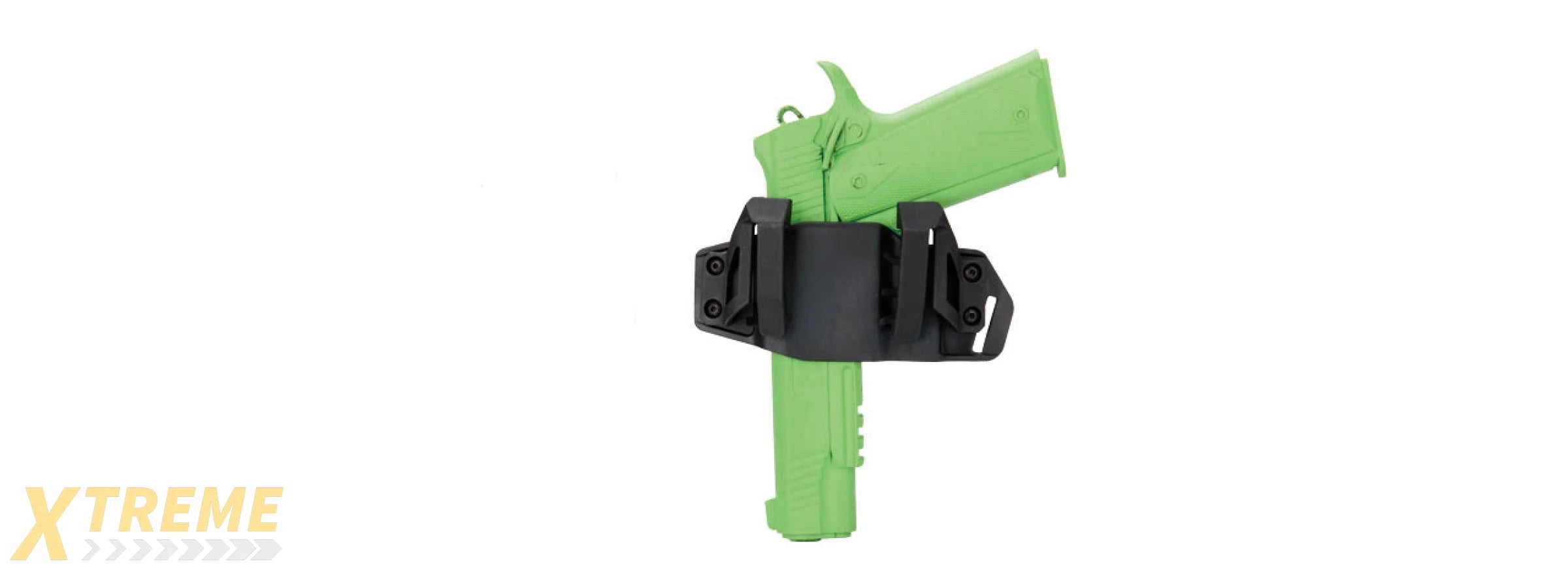 CA-1242B ABS POLYMER TACTICAL PISTOL WRAP BELT HOLSTER (BLACK)