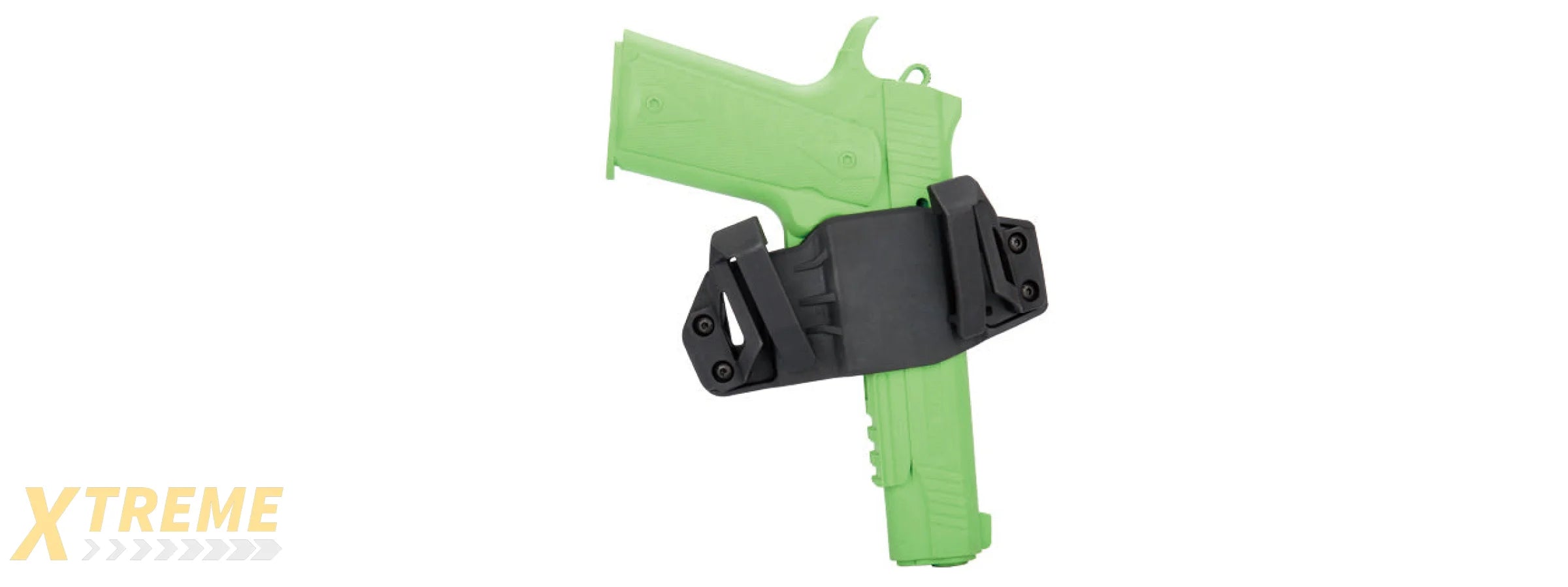 CA-1242B ABS POLYMER TACTICAL PISTOL WRAP BELT HOLSTER (BLACK)