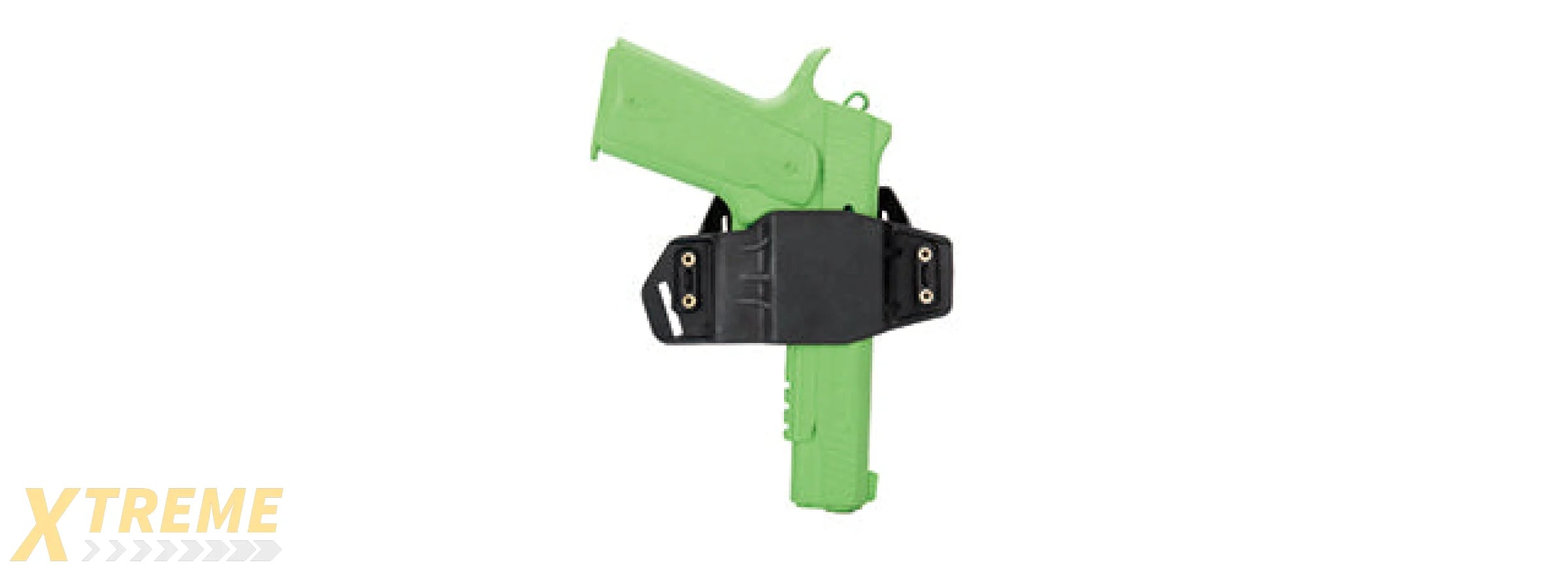CA-1242B ABS POLYMER TACTICAL PISTOL WRAP BELT HOLSTER (BLACK)