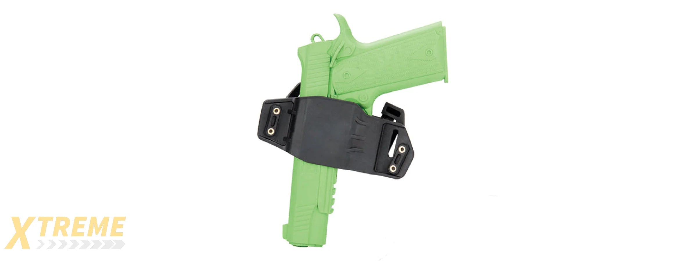 CA-1242B ABS POLYMER TACTICAL PISTOL WRAP BELT HOLSTER (BLACK)