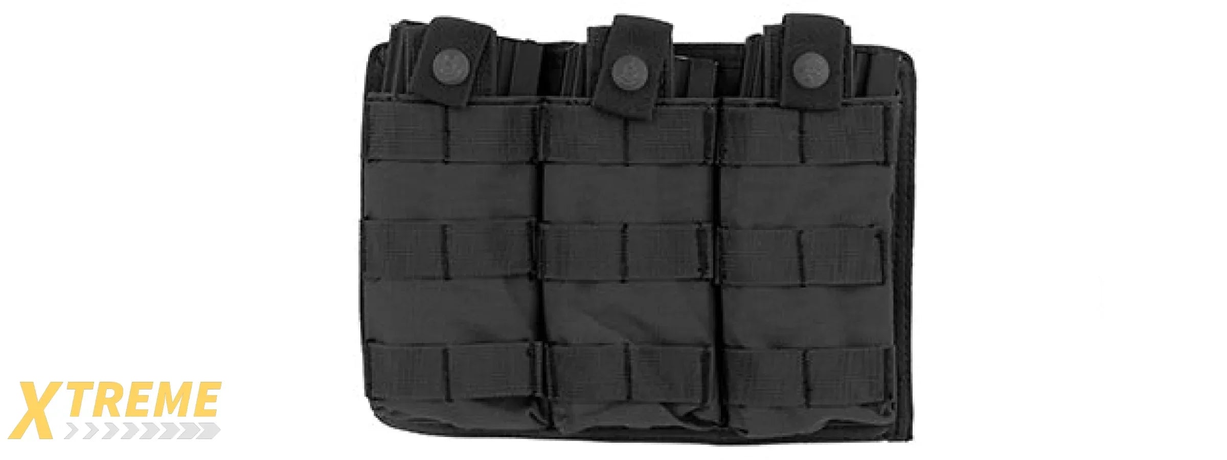 CA-1499BN TRIPLE MOLLE POUCH (BK)