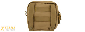 CA-1500TN ENCLOSED M4 EMT UTILITY POUCH (TAN)