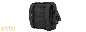CA-1500BN ENCLOSED M4 EMT UTILITY POUCH (BK)