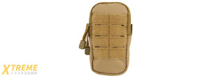 CA-1505TN SMALL ENCLOSED UTILITY POUCH (TAN)