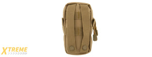 CA-1505TN SMALL ENCLOSED UTILITY POUCH (TAN)