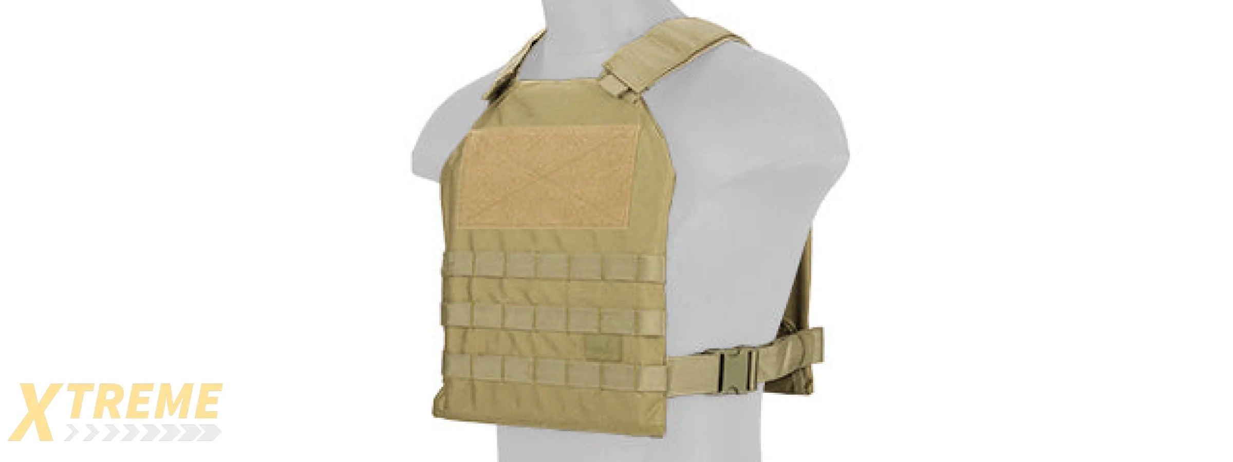 CA-1512TN Standard Issue 1000D Nylon Tactical Vest (Tan)