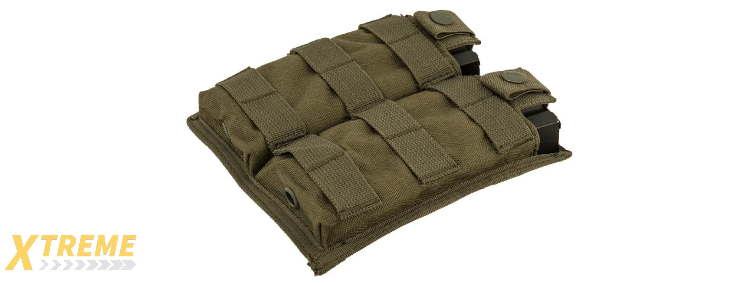 CA-1513GN DOUBLE MOLLE POUCH (OD)