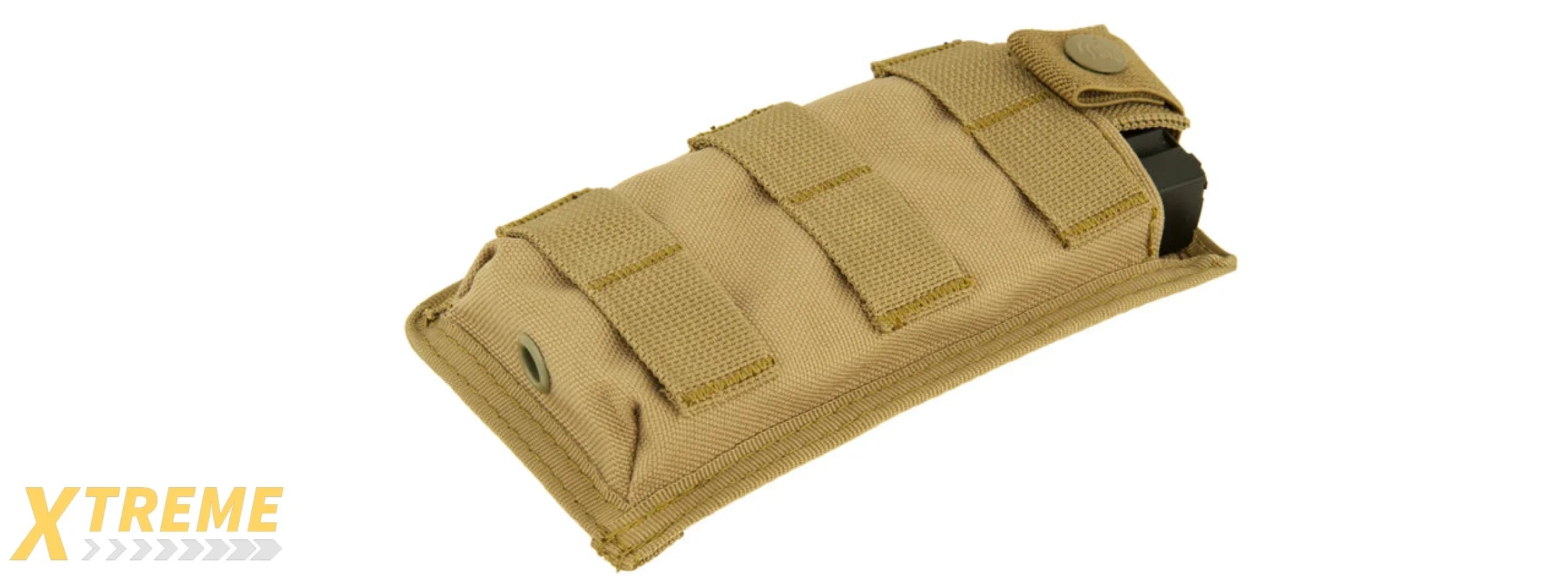 CA-1514TN SINGLE MOLLE POUCH (TAN)