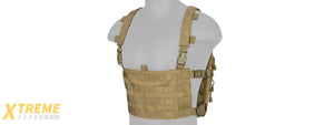 CA-1615TN QD CHEST RIG LIGHTWEIGHT BACKPACK (TAN)