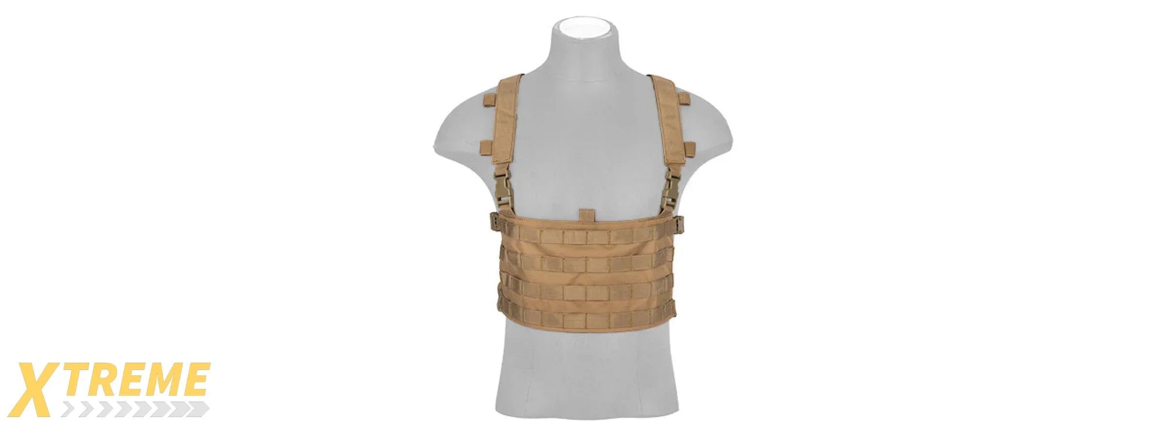 CA-1615KN QD CHEST RIG LIGHTWEIGHT BACKPACK (KHAKI)