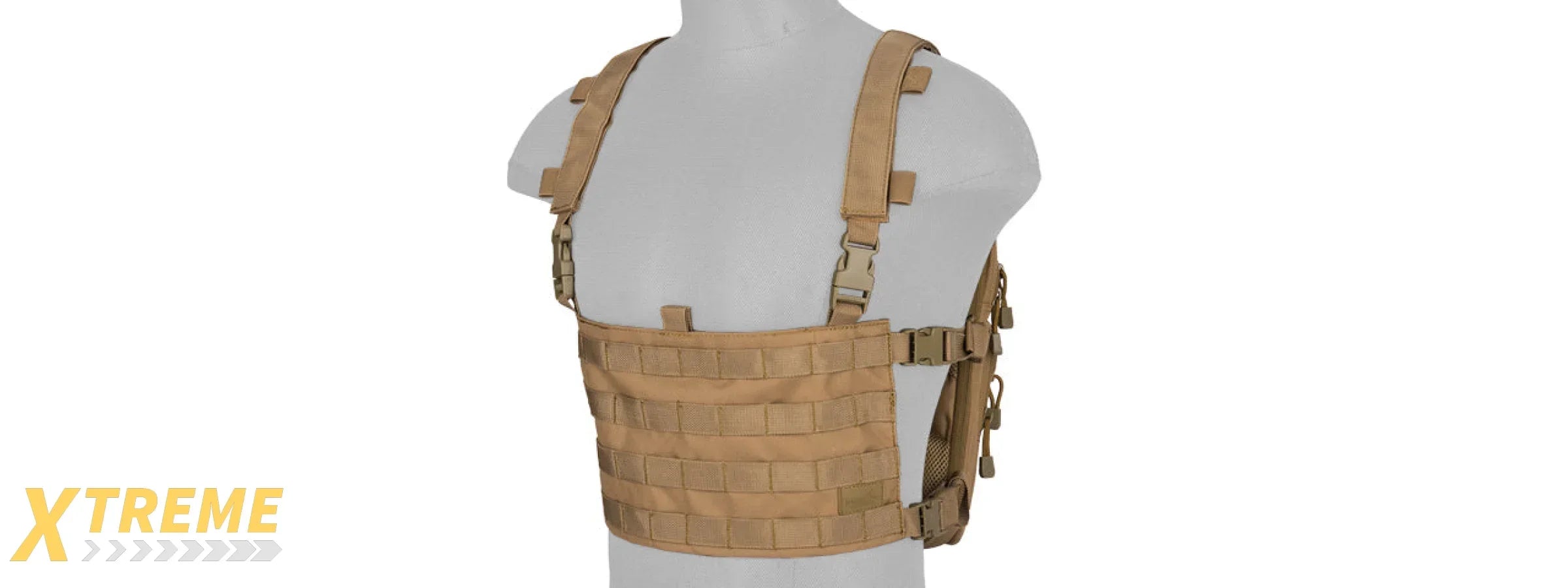CA-1615KN QD CHEST RIG LIGHTWEIGHT BACKPACK (KHAKI)