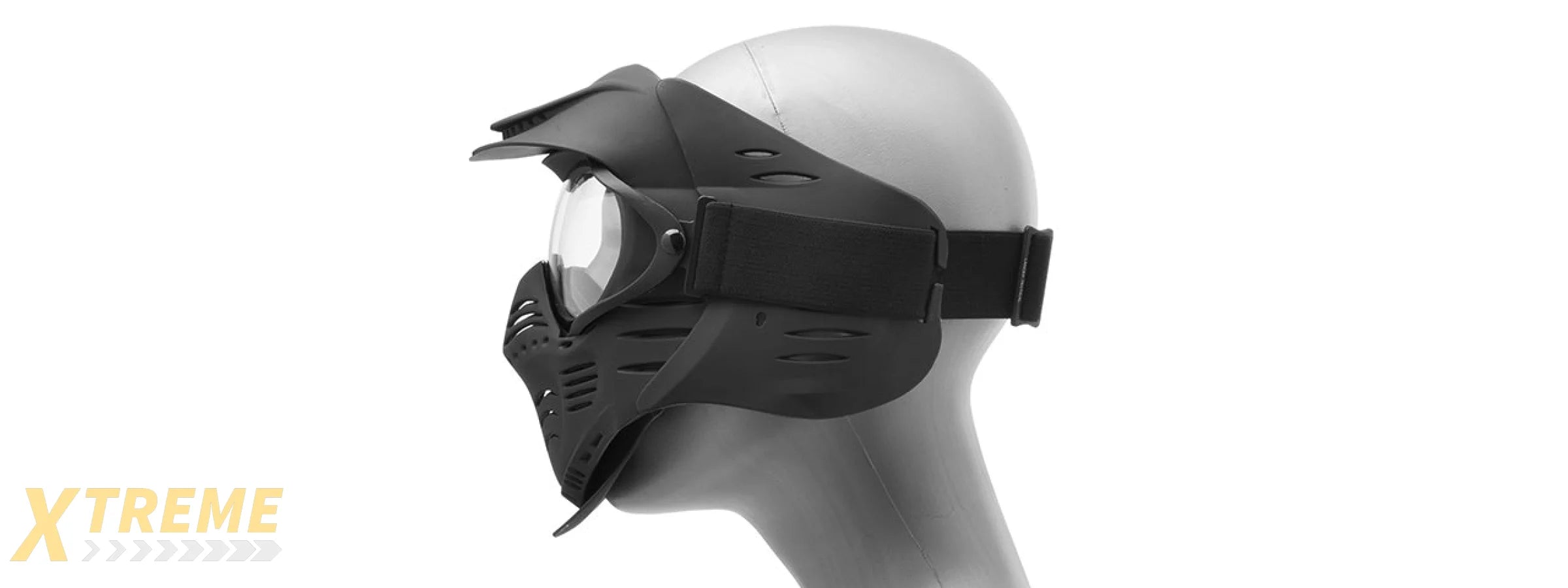 CA-210B Lancer Tactical Airsoft Safety Mask with Double Pane Lens