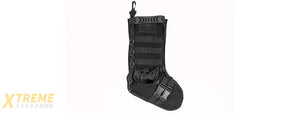 CA-2195B 600D POLYESTER TACTICAL STOCKING MOLLE PANEL (BLACK)