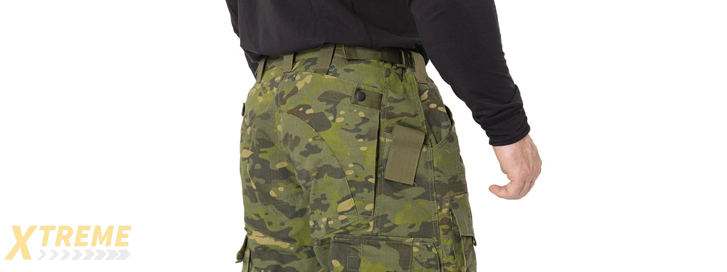 CA-2748MT-XL ALL-WEATHER TACTICAL PANTS (CAMO TROPIC), XL