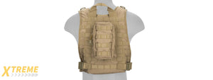 CA-301TN Nylon Molle Tactical Vest (Tan)