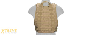 CA-301TN Nylon Molle Tactical Vest (Tan)