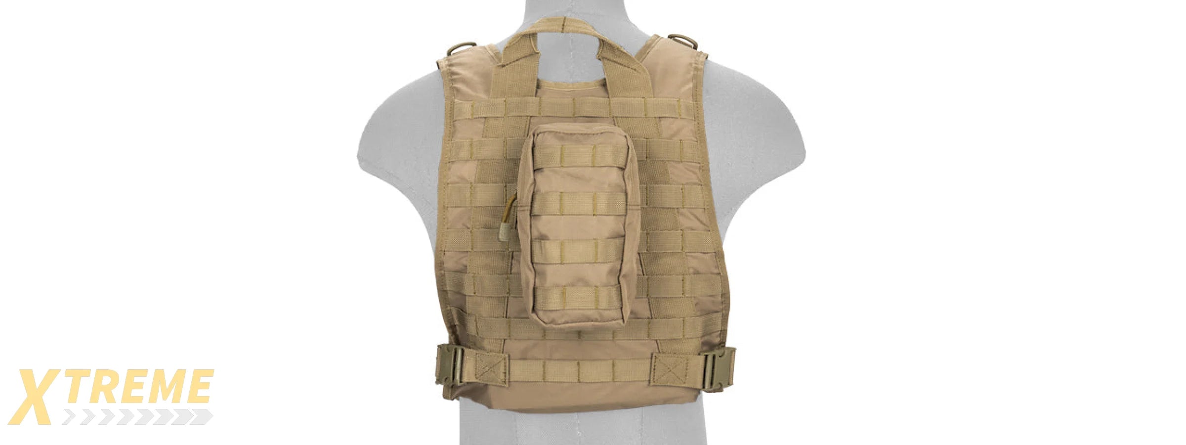 CA-301TN Nylon Molle Tactical Vest (Tan)