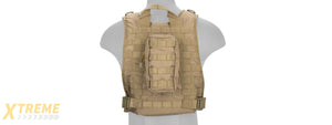 CA-301TN Nylon Molle Tactical Vest (Tan)
