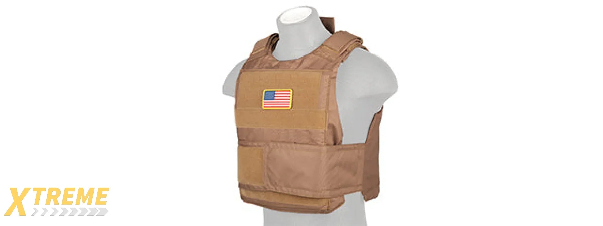 CA-302KN Nylon Body Armor Tactical Vest (Khaki)