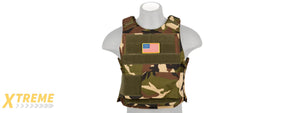 CA-302WN Nylon Body Armor Tactical Vest (Woodland)