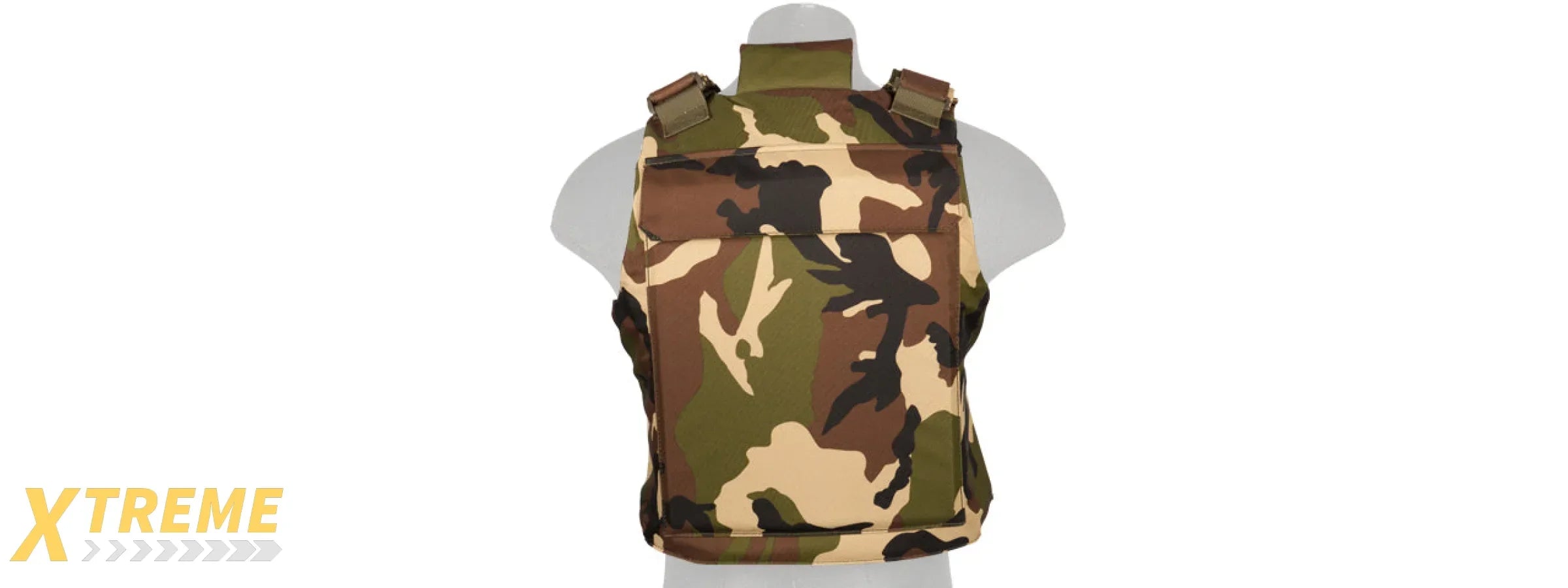 CA-302WN Nylon Body Armor Tactical Vest (Woodland)