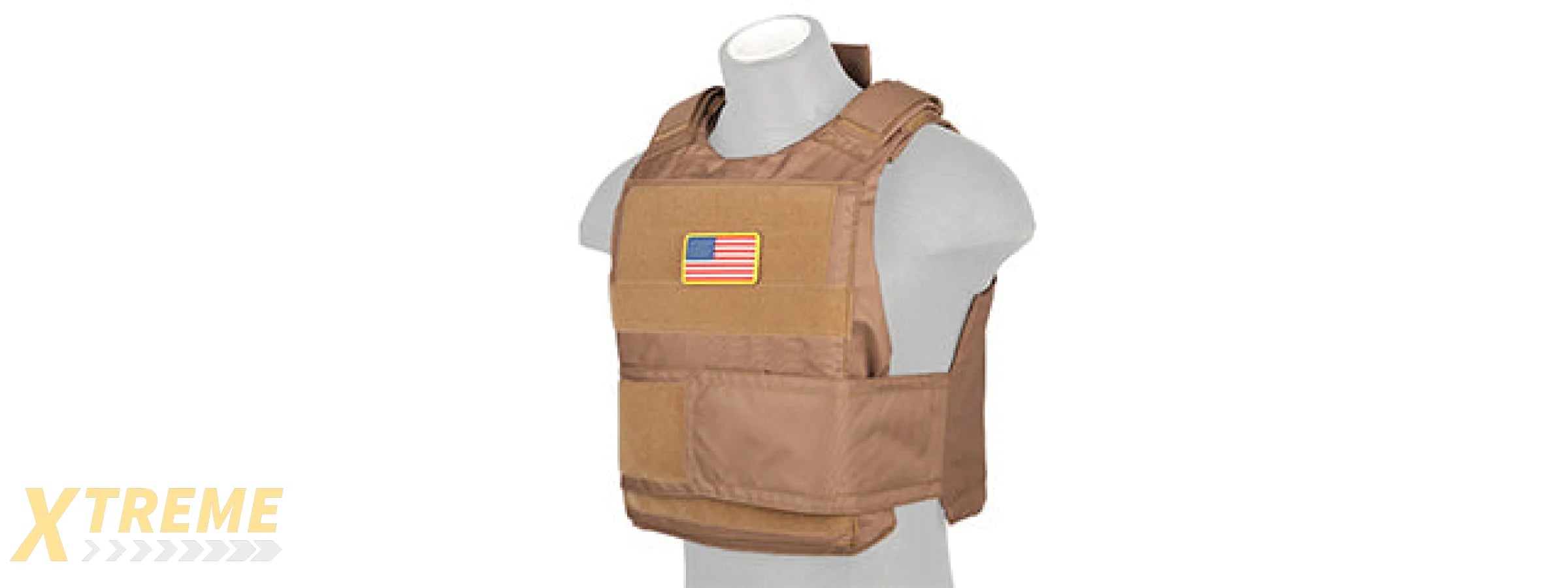 CA-302KN Nylon Body Armor Tactical Vest (Khaki)