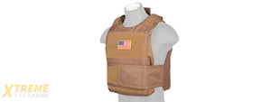 CA-302KN Nylon Body Armor Tactical Vest (Khaki)