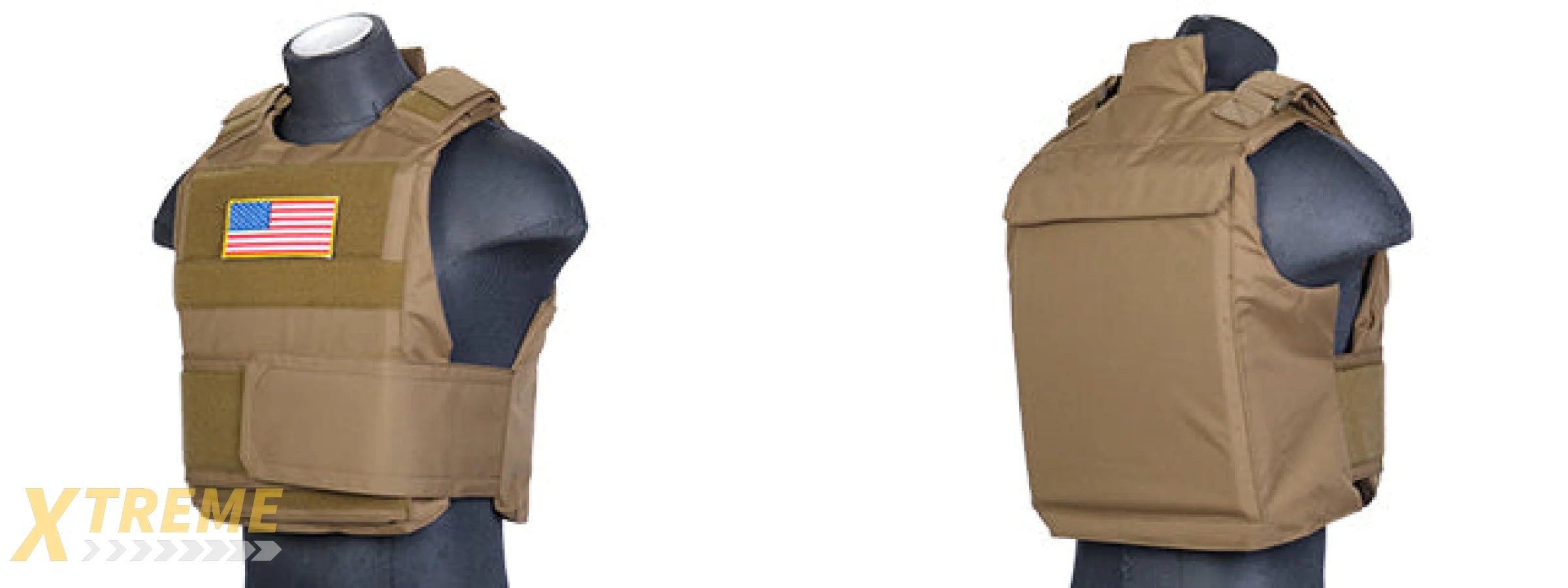 CA-302TN Nylon Body Armor Tactical Vest (Tan)
