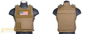 CA-302TN Nylon Body Armor Tactical Vest (Tan)